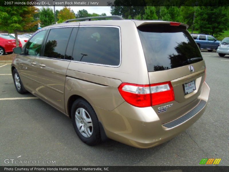 Desert Rock Metallic / Ivory 2007 Honda Odyssey EX-L