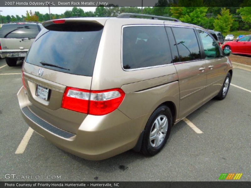 Desert Rock Metallic / Ivory 2007 Honda Odyssey EX-L