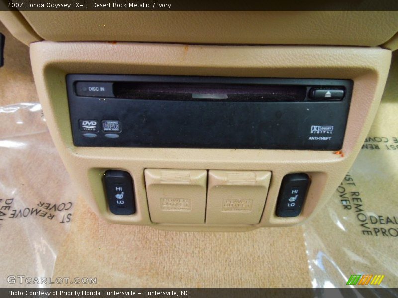 Desert Rock Metallic / Ivory 2007 Honda Odyssey EX-L