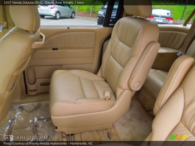 Rear Seat of 2007 Odyssey EX-L