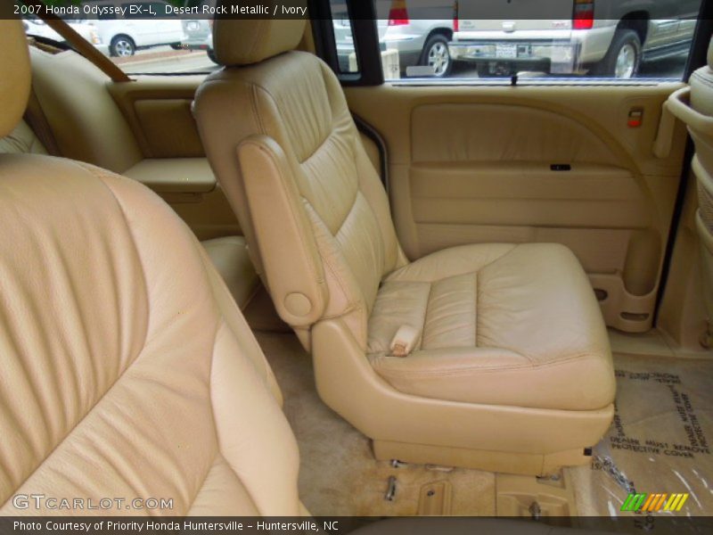 Rear Seat of 2007 Odyssey EX-L