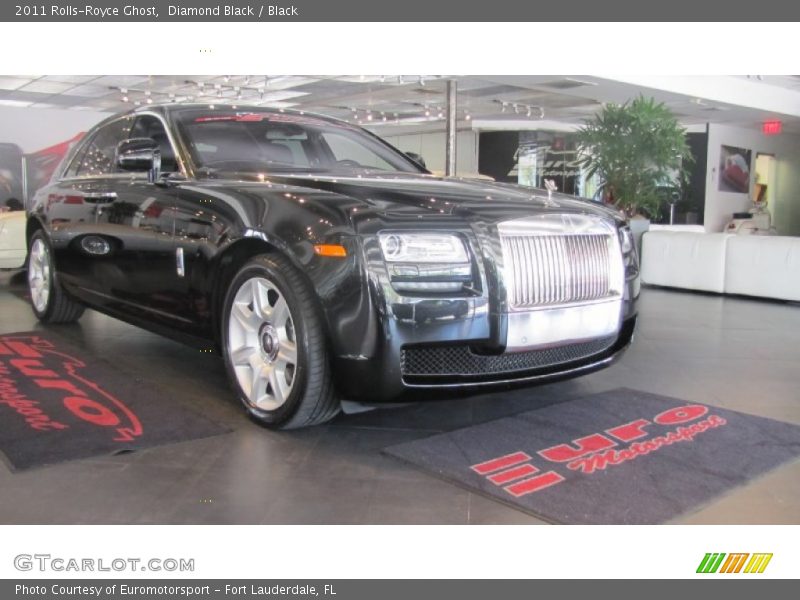 Diamond Black / Black 2011 Rolls-Royce Ghost