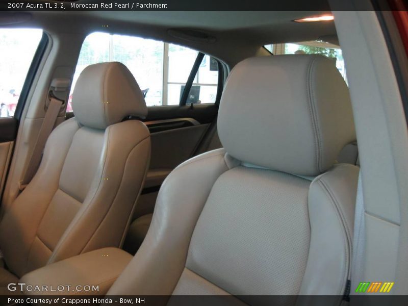 Moroccan Red Pearl / Parchment 2007 Acura TL 3.2