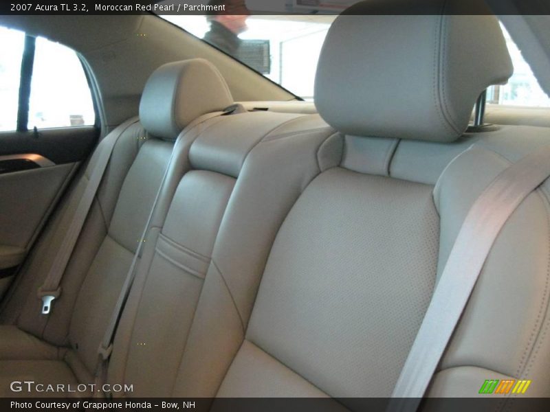 Moroccan Red Pearl / Parchment 2007 Acura TL 3.2