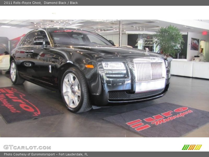 Diamond Black / Black 2011 Rolls-Royce Ghost