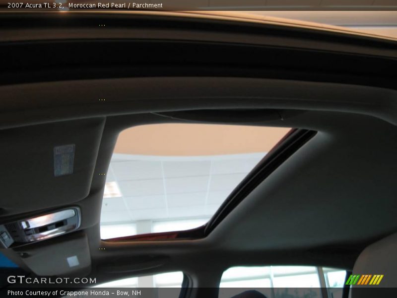 Moroccan Red Pearl / Parchment 2007 Acura TL 3.2