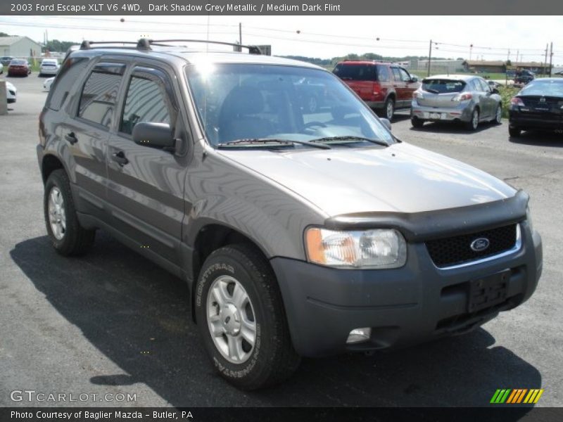 Dark Shadow Grey Metallic / Medium Dark Flint 2003 Ford Escape XLT V6 4WD