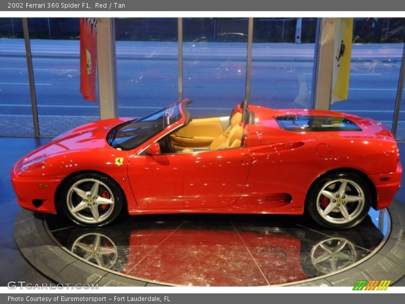  2002 360 Spider F1 Red