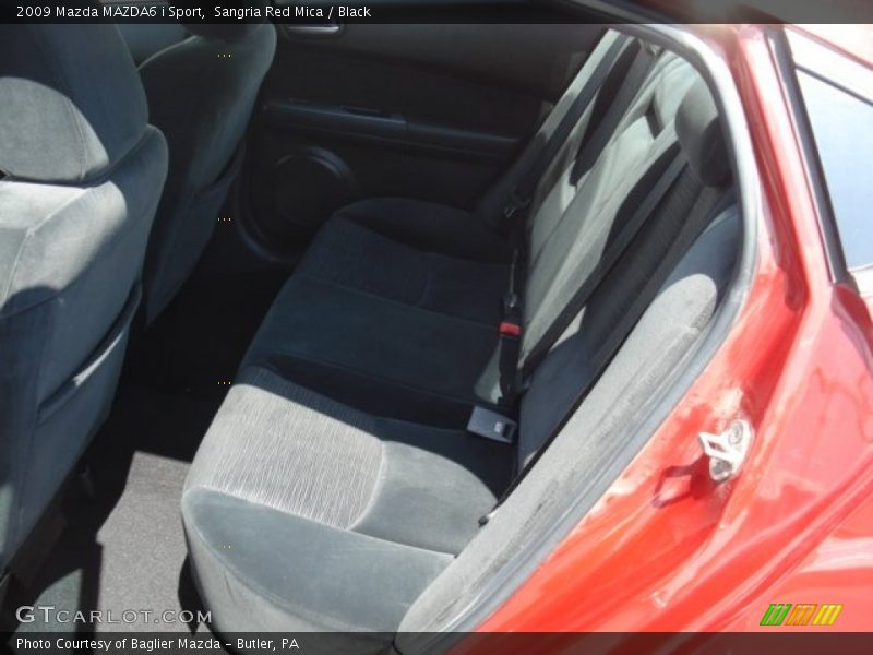 Sangria Red Mica / Black 2009 Mazda MAZDA6 i Sport