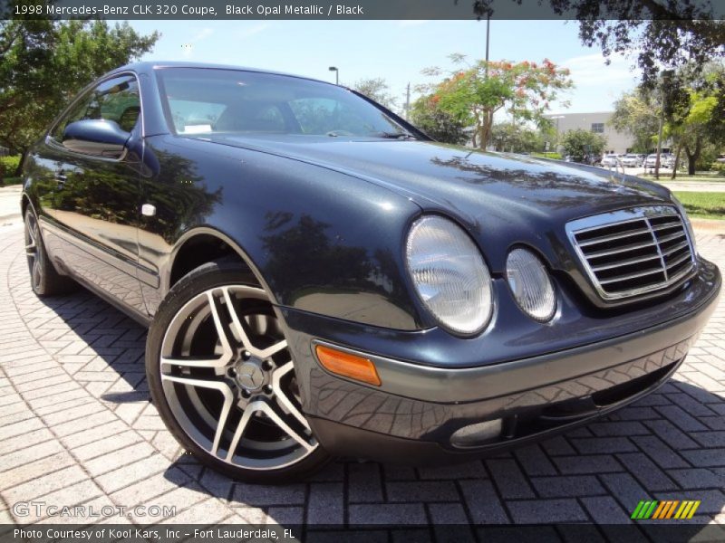 Black Opal Metallic / Black 1998 Mercedes-Benz CLK 320 Coupe