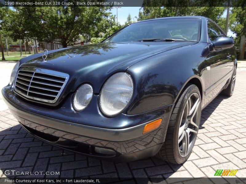 Black Opal Metallic / Black 1998 Mercedes-Benz CLK 320 Coupe