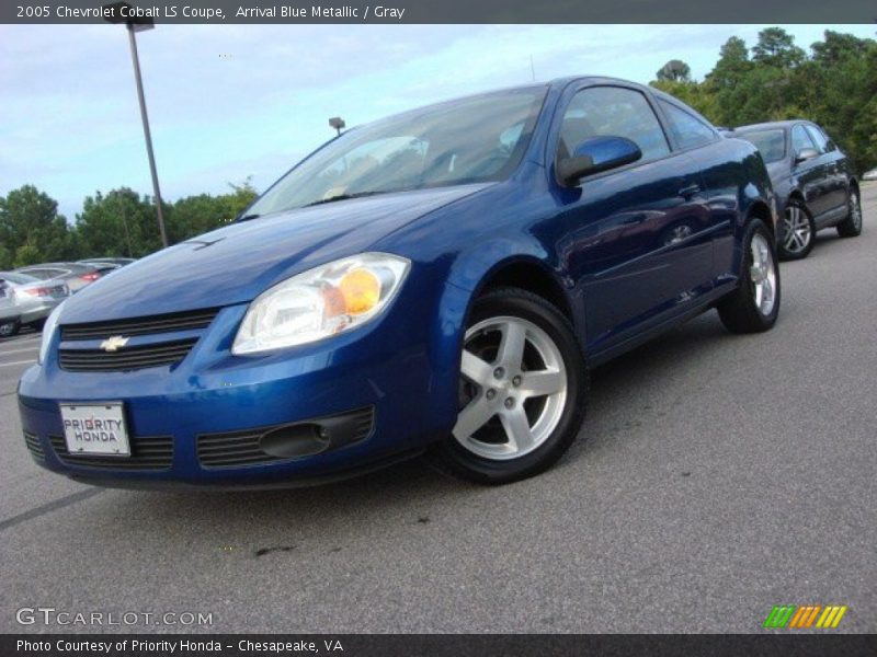 Arrival Blue Metallic / Gray 2005 Chevrolet Cobalt LS Coupe