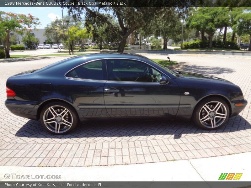 Black Opal Metallic / Black 1998 Mercedes-Benz CLK 320 Coupe