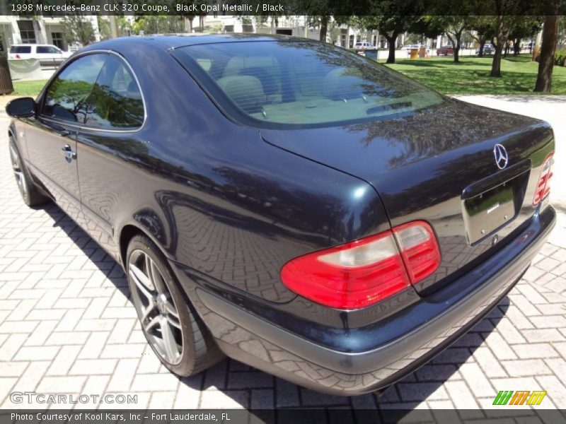 Black Opal Metallic / Black 1998 Mercedes-Benz CLK 320 Coupe