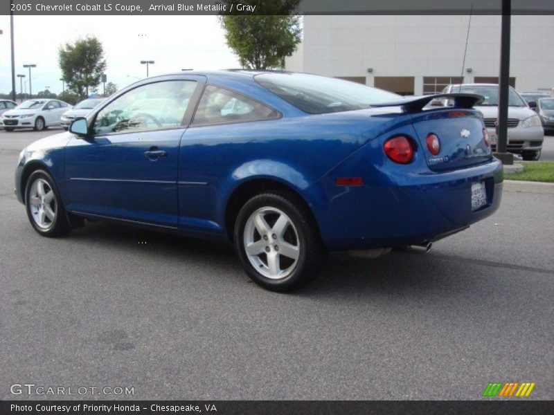 Arrival Blue Metallic / Gray 2005 Chevrolet Cobalt LS Coupe