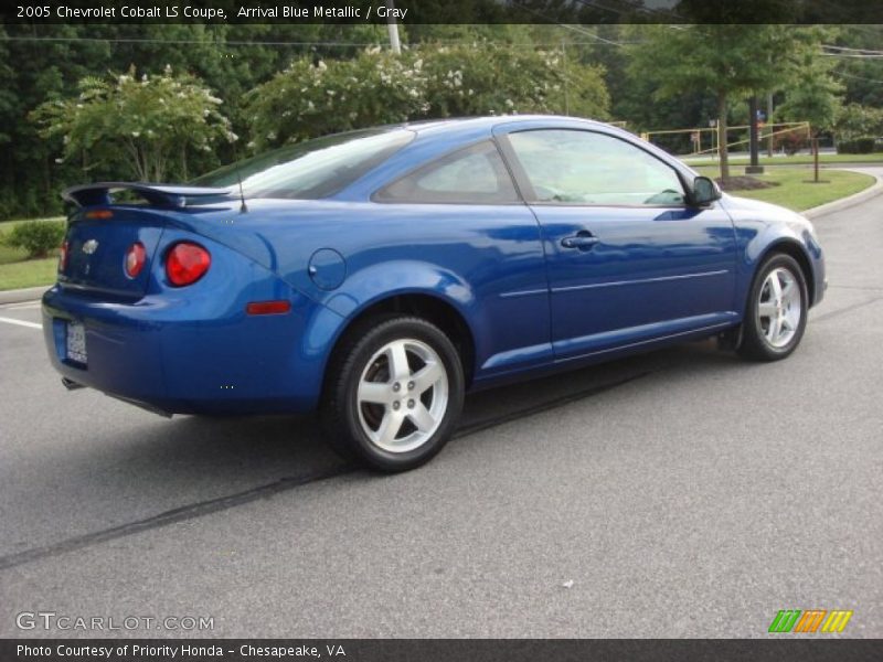 Arrival Blue Metallic / Gray 2005 Chevrolet Cobalt LS Coupe