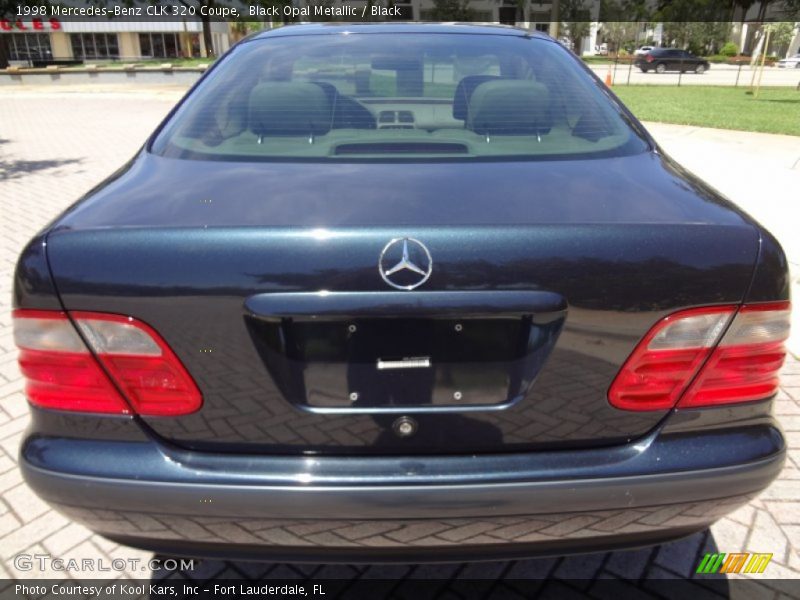 Black Opal Metallic / Black 1998 Mercedes-Benz CLK 320 Coupe