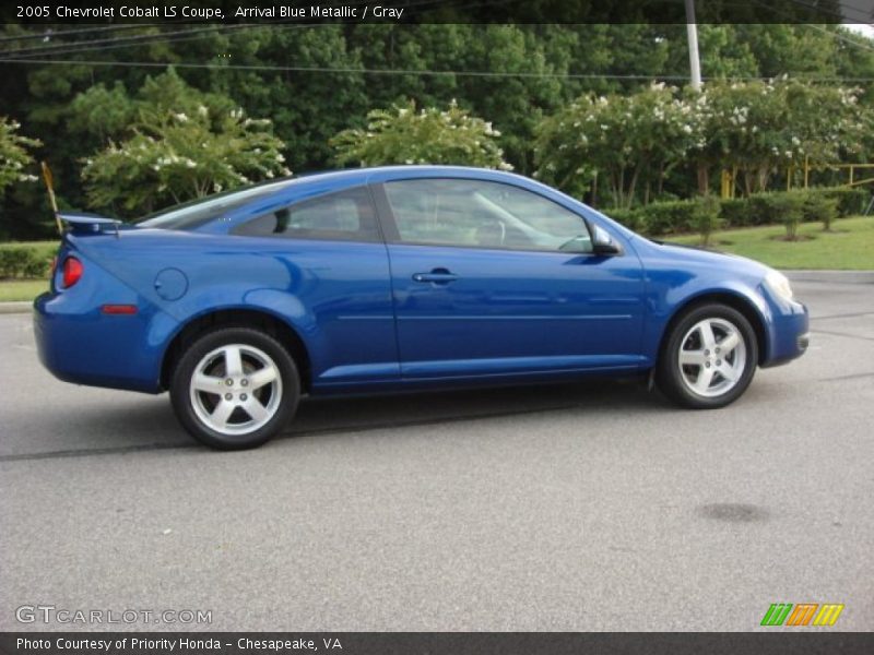 Arrival Blue Metallic / Gray 2005 Chevrolet Cobalt LS Coupe