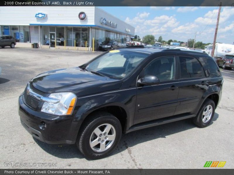 Black / Light Gray 2008 Chevrolet Equinox LT AWD