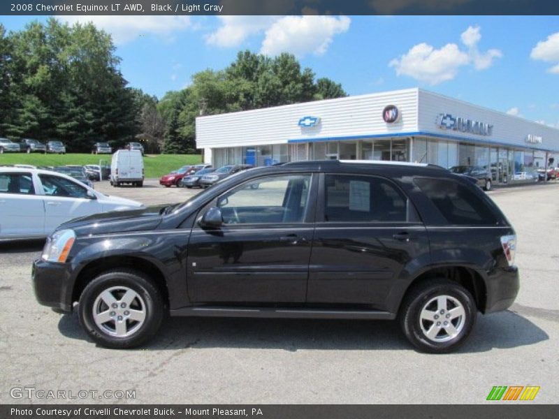 Black / Light Gray 2008 Chevrolet Equinox LT AWD