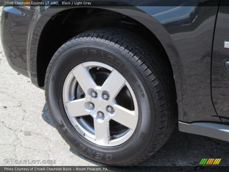 Black / Light Gray 2008 Chevrolet Equinox LT AWD