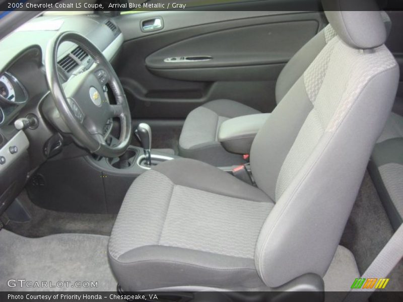 Arrival Blue Metallic / Gray 2005 Chevrolet Cobalt LS Coupe