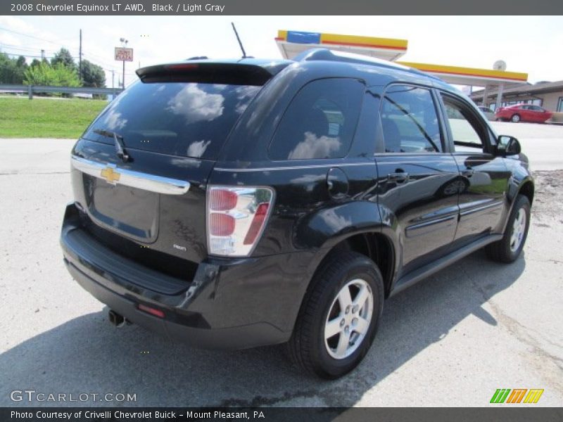 Black / Light Gray 2008 Chevrolet Equinox LT AWD
