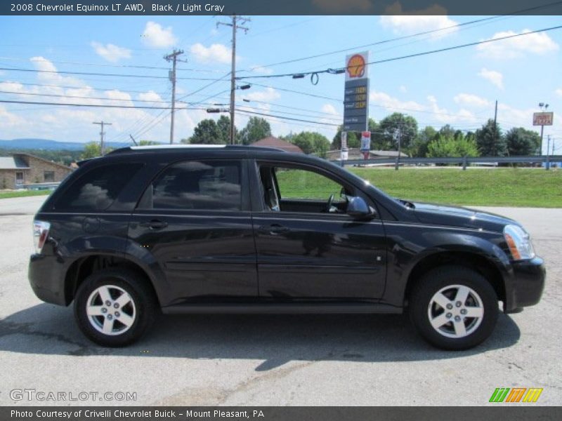 Black / Light Gray 2008 Chevrolet Equinox LT AWD