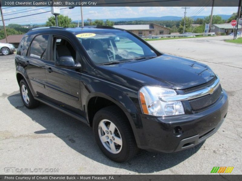 Black / Light Gray 2008 Chevrolet Equinox LT AWD