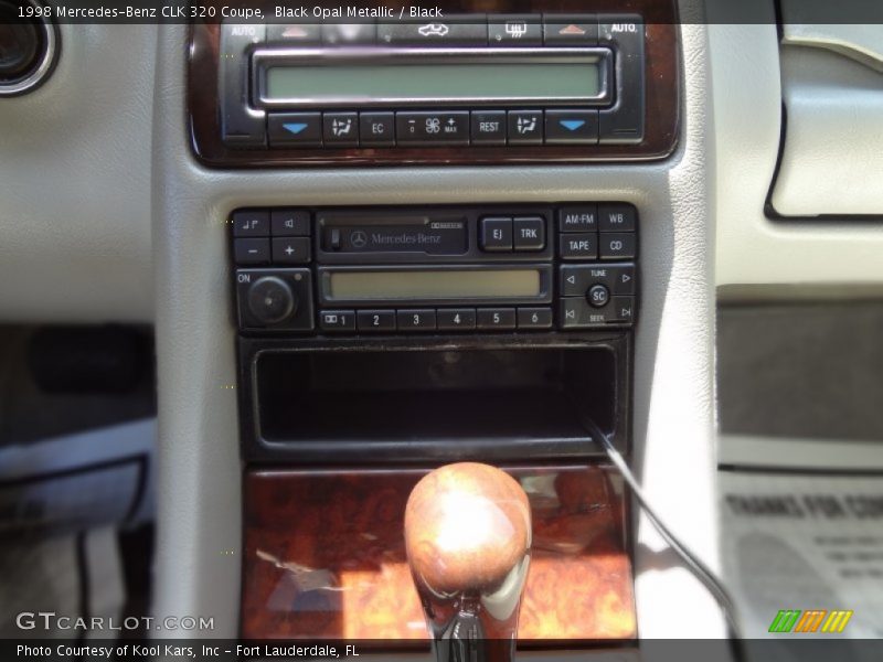 Black Opal Metallic / Black 1998 Mercedes-Benz CLK 320 Coupe