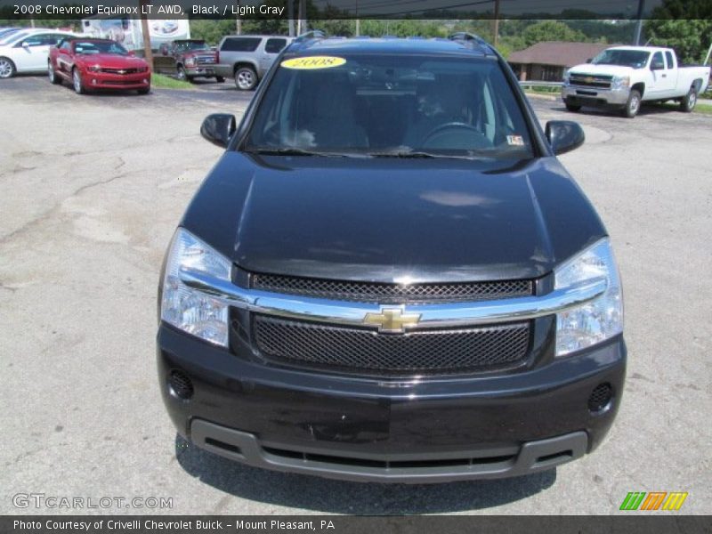 Black / Light Gray 2008 Chevrolet Equinox LT AWD