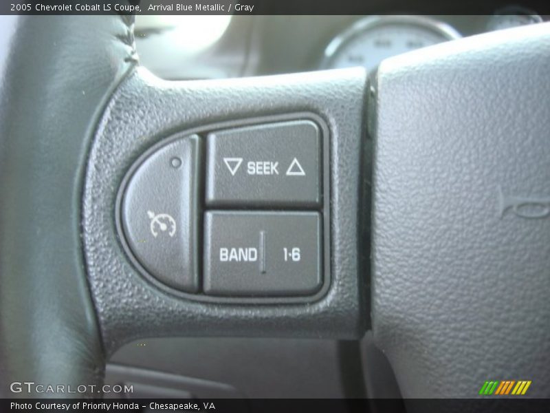 Arrival Blue Metallic / Gray 2005 Chevrolet Cobalt LS Coupe