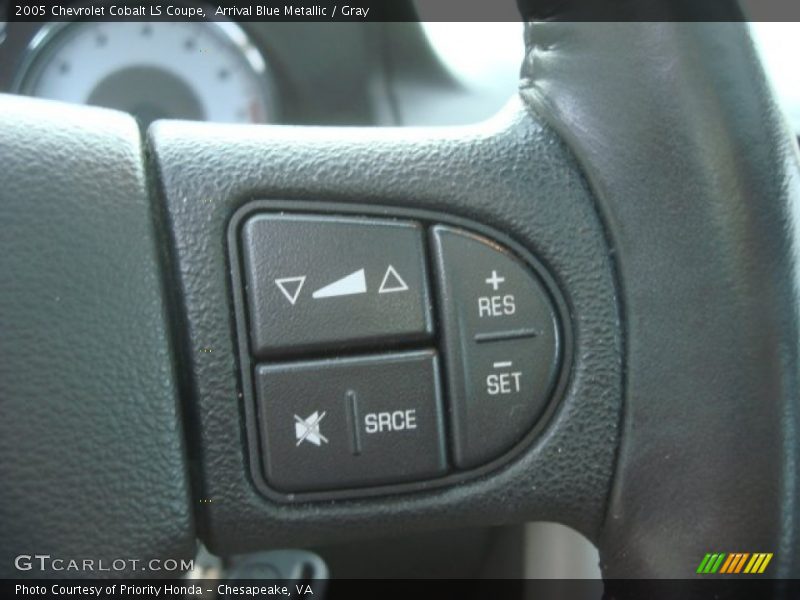 Arrival Blue Metallic / Gray 2005 Chevrolet Cobalt LS Coupe