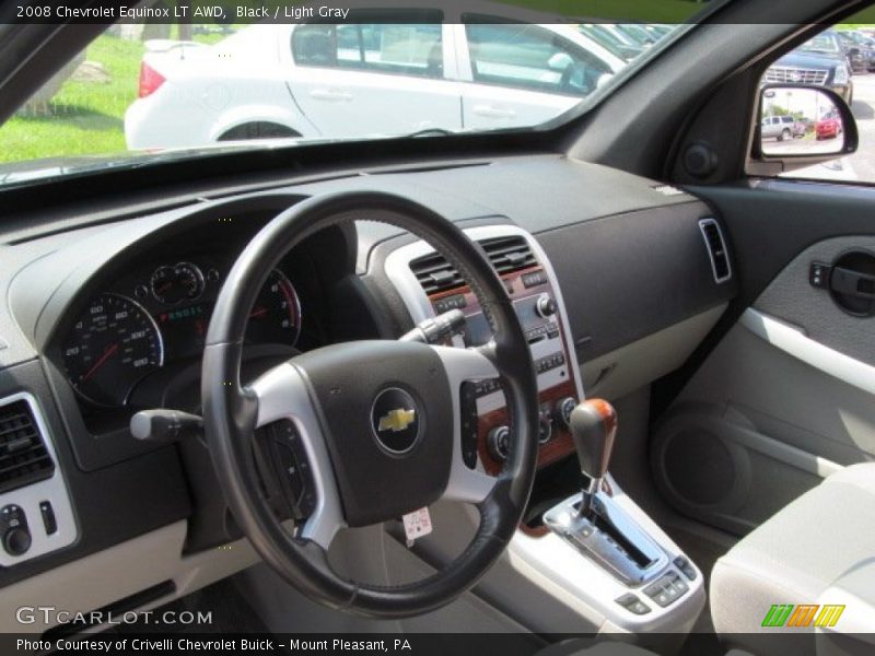 Black / Light Gray 2008 Chevrolet Equinox LT AWD