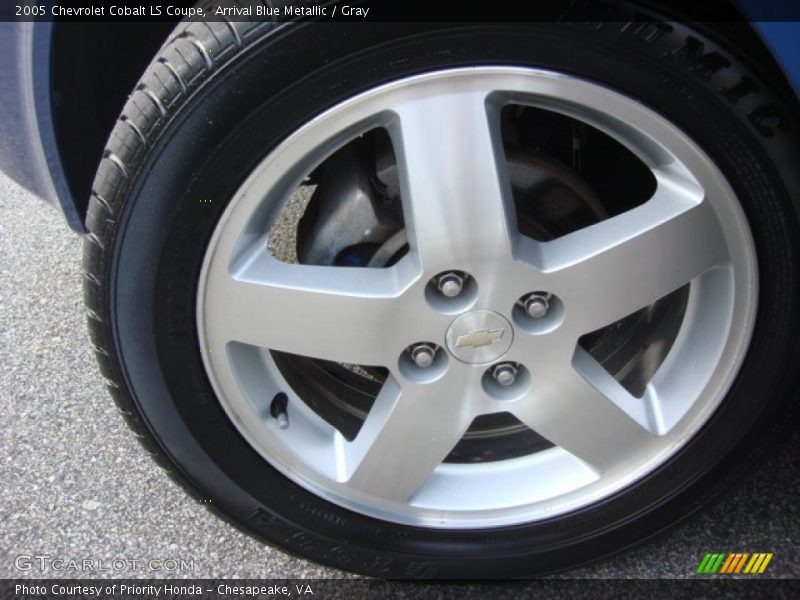 Arrival Blue Metallic / Gray 2005 Chevrolet Cobalt LS Coupe