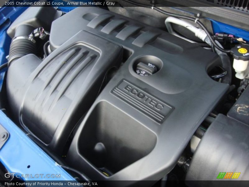 Arrival Blue Metallic / Gray 2005 Chevrolet Cobalt LS Coupe