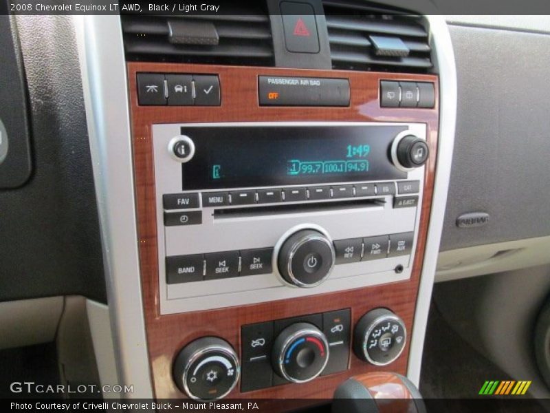 Black / Light Gray 2008 Chevrolet Equinox LT AWD