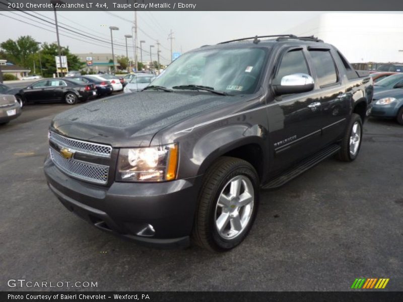 Taupe Gray Metallic / Ebony 2010 Chevrolet Avalanche LT 4x4