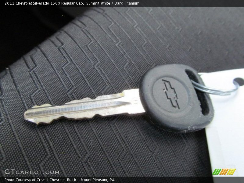 Keys of 2011 Silverado 1500 Regular Cab