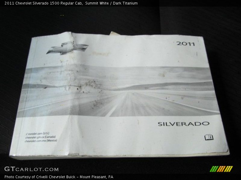 Books/Manuals of 2011 Silverado 1500 Regular Cab