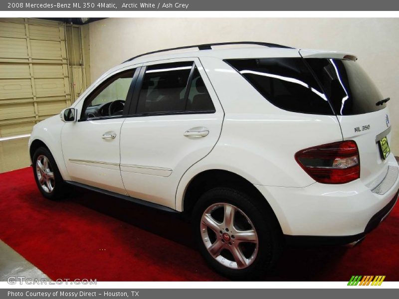 Arctic White / Ash Grey 2008 Mercedes-Benz ML 350 4Matic
