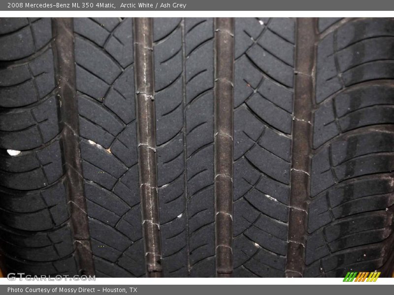 Arctic White / Ash Grey 2008 Mercedes-Benz ML 350 4Matic