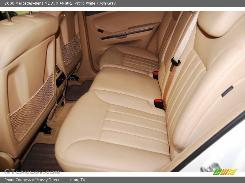 Arctic White / Ash Grey 2008 Mercedes-Benz ML 350 4Matic