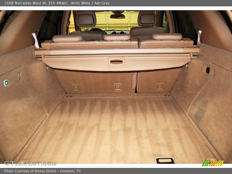 Arctic White / Ash Grey 2008 Mercedes-Benz ML 350 4Matic