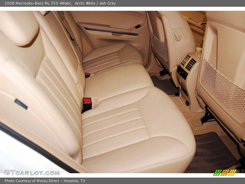 Arctic White / Ash Grey 2008 Mercedes-Benz ML 350 4Matic