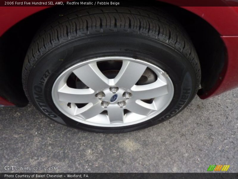 Redfire Metallic / Pebble Beige 2006 Ford Five Hundred SEL AWD