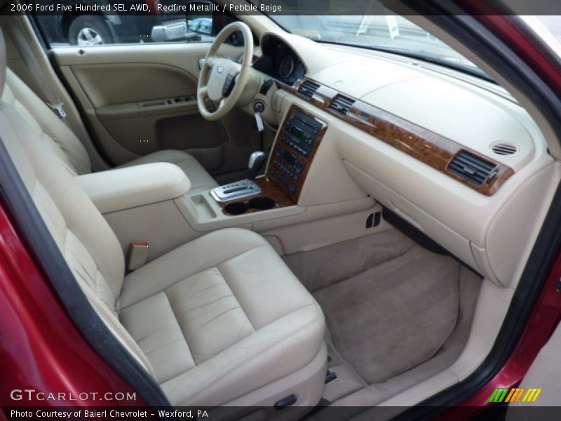 Redfire Metallic / Pebble Beige 2006 Ford Five Hundred SEL AWD