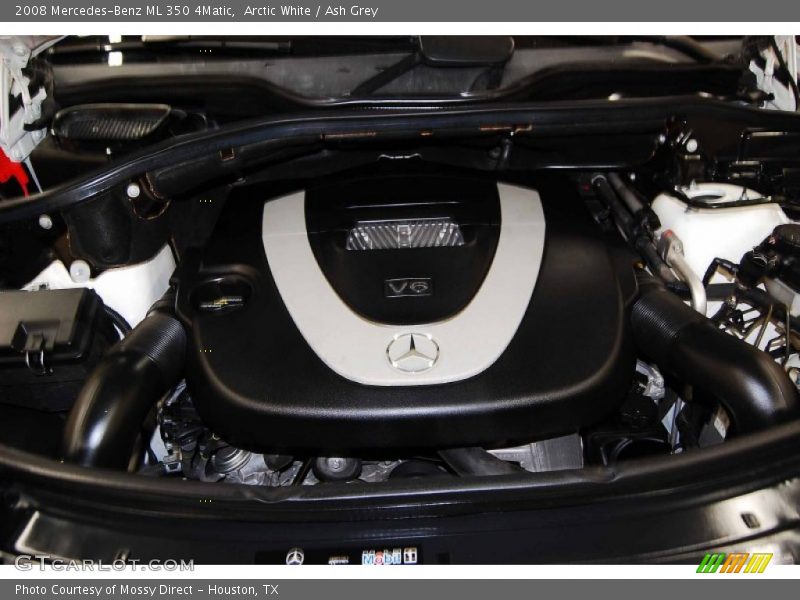 Arctic White / Ash Grey 2008 Mercedes-Benz ML 350 4Matic