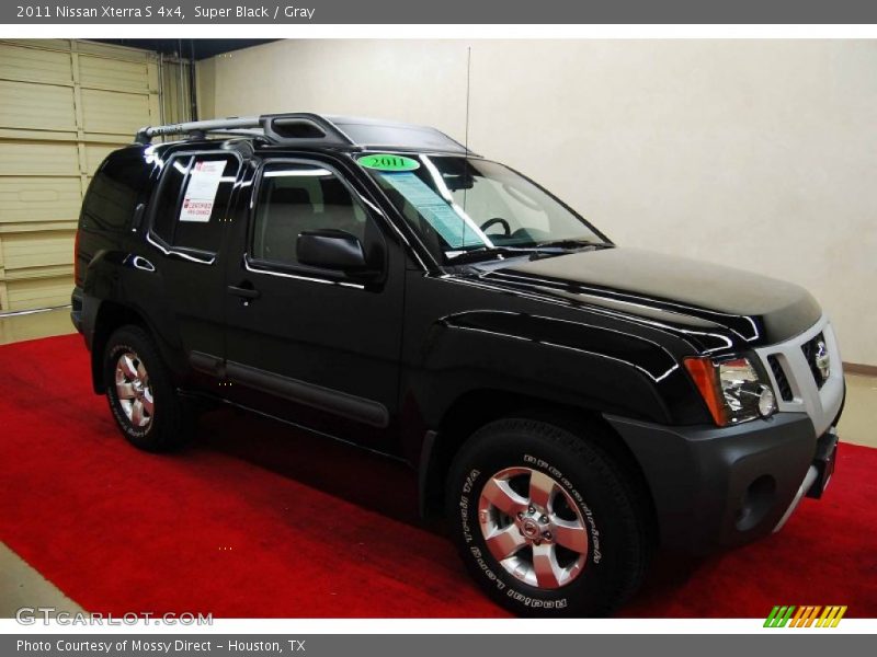 Super Black / Gray 2011 Nissan Xterra S 4x4