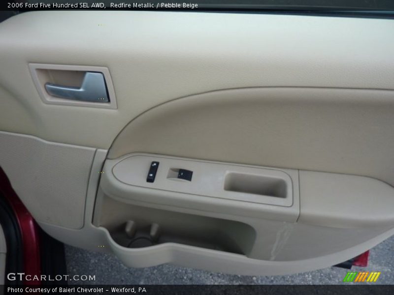 Redfire Metallic / Pebble Beige 2006 Ford Five Hundred SEL AWD